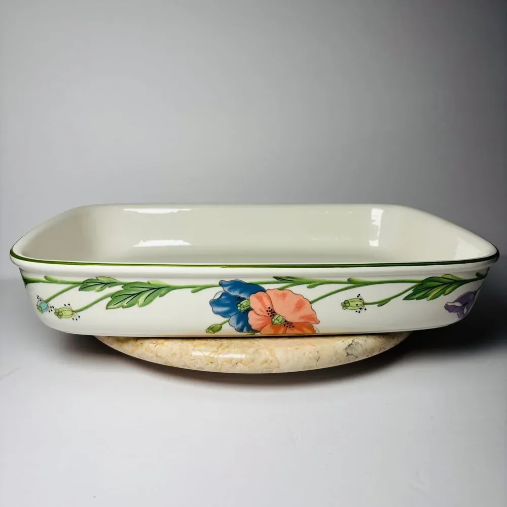 Villeroy‎ & Boch Amapolo Rectangular Baking Dish Casserole 14